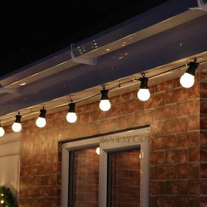 Strings String Gloeilampen G50 Aansluitbare Outdoor Waterdichte Decoratie Voor Tuin Patio Kamp Verlichting Bruiloft Ornament LED Globe Lamp