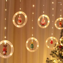Snaren USB Kerstdecoratie Verlichting Venster Wensbal LED Knipperende String Tree Accessoires