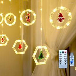 Cordes sans fil à distance de Noël/Haloween USB rideau lumière LED 3M x 0.7M pour la maison salon décoration tenture murale décor.