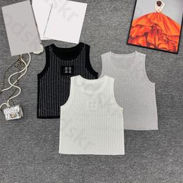Camisetas de perforación de rayas Fashion Fashion Slim Knited Vest Ticking Toquero de verano Fiesta de camisetas