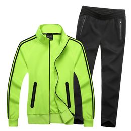 Rayas Rlyaeiz Nueva ropa deportiva Conjunto de primavera y otoño Chándal Sudaderas con capucha a rayas Sudaderas Ropa deportiva Hombres Trajes deportivos casuales Tendencia de talla grande