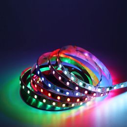 Strips 100m 20x5m WS2818 (Upgrade -versie WS2811) RGB LED Strip Licht 30leds/M 60les/M DC12V Adresable Digital Flexibles Usalight