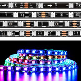 STRIPS 100M 20x5M WS2818 (Upgrade -versie WS2811) RGB LED Strip Licht 30leds/M 60les/M DC12V Adresable Digital Flexible Crestech