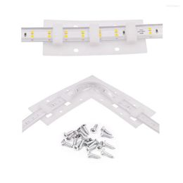 Strips 15 mm LED -stripclips voor 110V 220V 2835 5054 Plastic gesp van hoogwaardige flexibele accessoires
