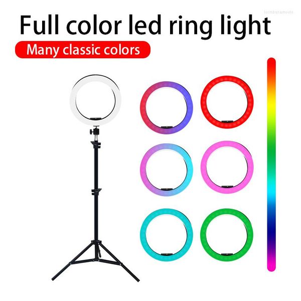 Bandes 27cm LED Selfie Ring Fill Light Caméra Coloré Vidéo Studio Prise de vue / Maquillage Neewer Dimmable