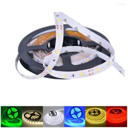 Strips 5-20m Waterdicht DC12V 2835 SMD RGB LED Strip Licht Flexibel 60leds/M Tape Home Decor Lamp Car Decoratio