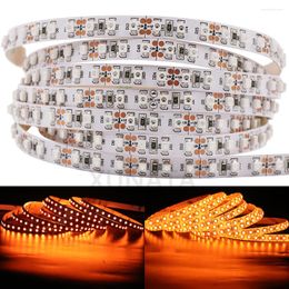 Bandes 5M LED bande lumineuse 12V 3528 bande étanche 60/120 LED s/m ruban de ruban flexible blanc PCB/PCB noir