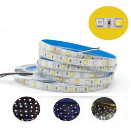 Strips 5m RGB CCT Waterdichte LED Strip Licht SMD CW WW BAR Flexibel helderder dan 3528 5630 Tape Lamp 12/24V