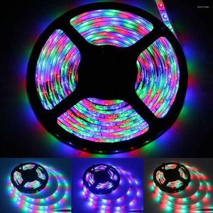 Bandes LED Strip Light RGB 3528 SMD Flexible Ruban Fita 5M 10M 15M Bande Diode Télécommande