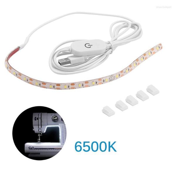 Bandes LED étanche 30 cm 50 cm USB alimenté Machine à coudre bande Kit de lumière avec variateur tactile lumières de travail industrielles LED