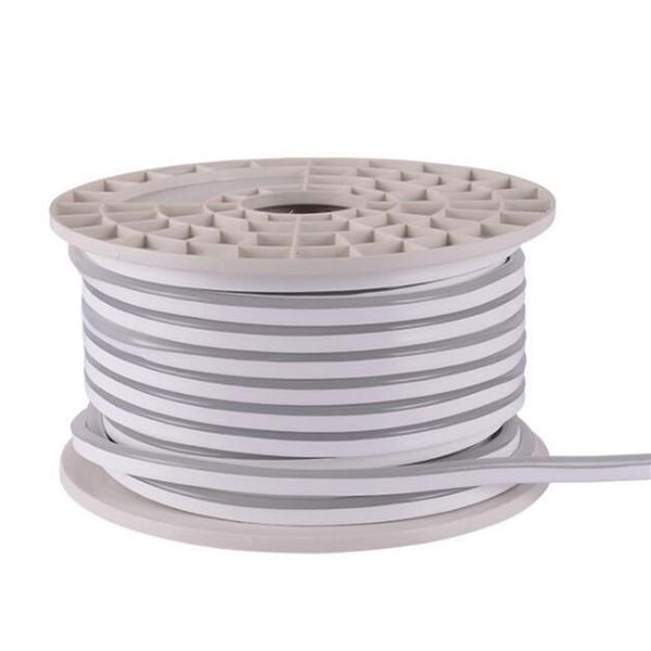 Bandes Néon LED Bande Flex Corde Lumineuse Étanche IP68 Mini Bande 110V TV Gradateur Ruban Flexible Pour Éclairage Extérieur 251G