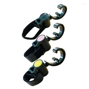 Stroller -onderdelen 2 stks/Set Heavy Duty Hooks voor Baby Prams veelzijdige praktische bevestigingsoplossing Duurzame ABS RESIN QX2D