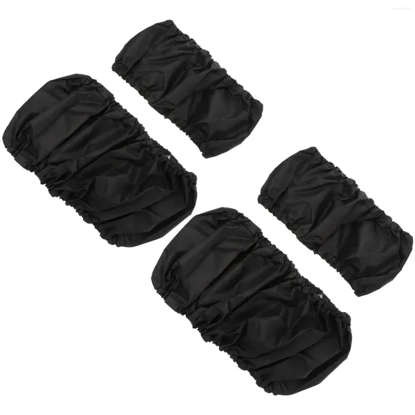 Pièces de poussette 4 PCS COUVERTURE DE ROUEE ROURCHAIRAGE PRÉTECTRATEUR ACCESSOIRES ACCESSOIRES APPENDICE APPENCIE