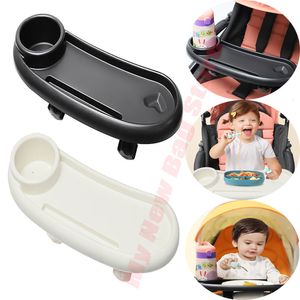 Pièces de poussette Accessoires 3 en 1 Table de dîner pour bébé Porte-gobelet de bouteille de lait Support de téléphone universel amovible Plateau de collation Accessoire 230915