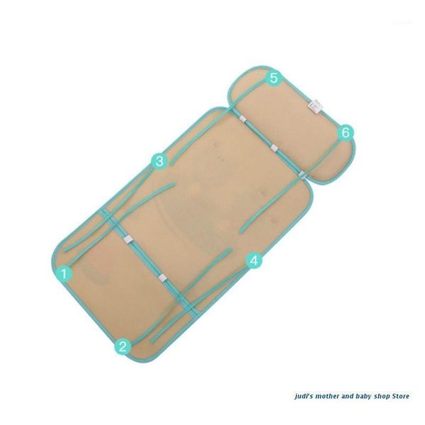 Piezas de cochecito accesorios 67JC almohadilla de refrigeración de verano 3D malla transpirable estera para cochecito colchón bebé cochecito cubierta de asiento cojín para nacido