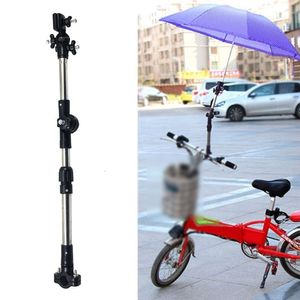 Kinderwagen-Teile-Zubehör, verstellbarer Regenschirmhalter, Teleskop-Ablage, Fahrrad-Anschluss-Zubehör, 230915