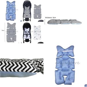 Stroller onderdelen accessoires baby autostoel kussen kussen katoen baby voering matras vulling pads voor babyzen yoyo yoya 201022 drop deliv dhiso