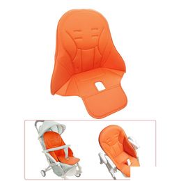 Accesorios de piezas de cochecito cojín de asiento de bebé Peg Perego Siesta Zero 3 Aag Baoneo Silla alta o por cuero PU con esponja