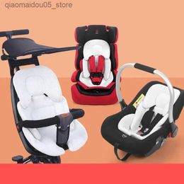 Stroller onderdelen accessoires baby wandelwagen kussen kussen kussen ademende mesh pad praml body support autostoeling insertie universele baby kinderwagen kussen Q240416