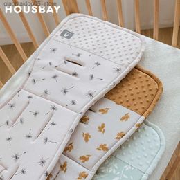 Pièces de poussette Accessoires Coussin de poussette pour bébé et couvercle de siège 2 pièces / ensemble Universal Baby Pram Soft Childrens Accessoires Q2404164
