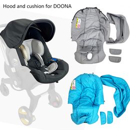 Piezas de cochecito, accesorios, parasol para cochecito de bebé, cojín para asiento, cubierta para lluvia y mosquitera para Doona FooFoo, accesorios para cochecito 230614