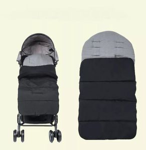 Poussette Pièces Accessoires Bébé Couvre-pieds chaud Chariot universel Sac de couchage Matelas pour bébé Polaire Automne Hiver Enveloppe pour enfants