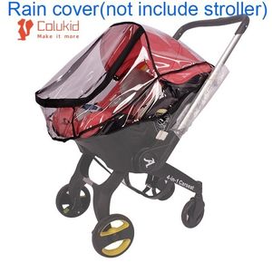 Pièces de poussette Accessoires COLU Siège de voiture Imperméable Accessoires de poussette pour bébé Housse de pluie Housse étanche Compatible avec la poussette Doona FooFoo 230614