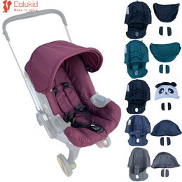 Wandelwagenonderdelen accessoires Colu Stroller Accessoires Zitkussen Verander Kits Regen Cover Sunshade Insect Net Backpack Bag voor Doona Car Seat Stroller 230506