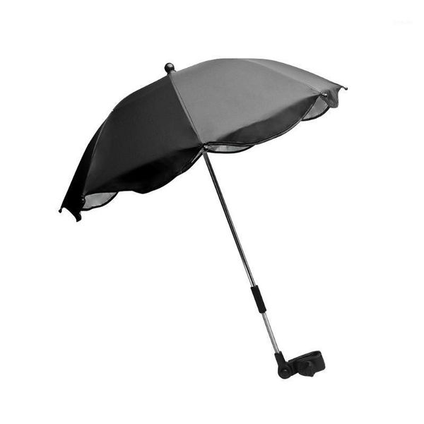 Poussette Pièces Accessoires Bras Flexible Poussette Détachable Manuel Ouvert Pratique Parasol Auvent Bébé Parapluie Structure En Acier Extérieur Su