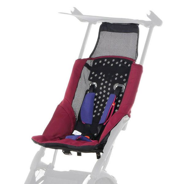 Pièces de poussette, accessoires, coussin de siège en maille pour chariot bébé série Goodbaby GB Pockit 3S-F 3A 2S 3S Buggy Type été Ventil2401