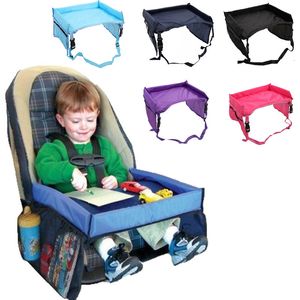 Accessoires voor kinderwagenonderdelen Road Trip Essentials Reisbakje voor kinderen voor autostoelen Grote activiteit Lap Table Pocket Organizer Geliefd bij peuters 230914