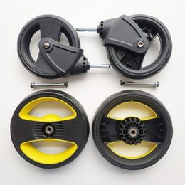 Stroller -onderdelen Accessoires Roda Kereta Dorong Universal Troli Bayi Keranjang Aksesori Depan Dan Belakang Untuk 230516