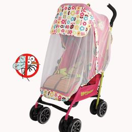 Stroller onderdelen accessoires Universal Baby Baby Pushair Mosquito Net Mesh Cart Mosquito-Net Safe babybescherming