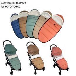 Stroller onderdelen accessoires Universal Baby Sleepsacks slaapzak Waterdichte sokken voor jojo Zen Pram Warm footmuff 221101