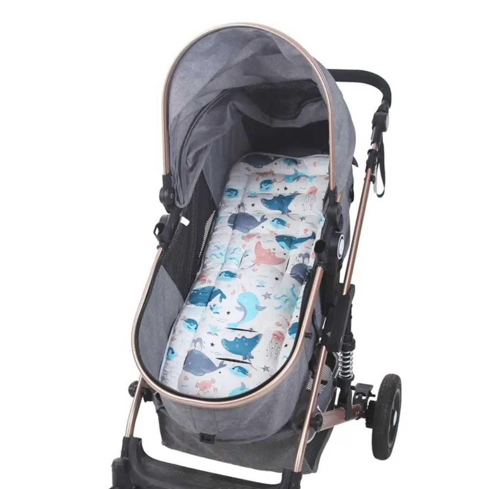 Barnvagnsdelar tillbehör varm och bärbar utomhus bomull vinter tecknad baby barnvagn kudde baby barnvagn tillbehör baby barnvagn kudde bil säte kushio