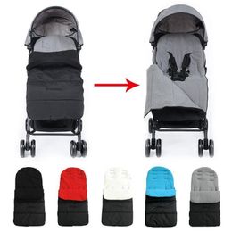 Poussette pièces accessoires hiver coupe-vent bébés sac de couchage pour bébé résistant au froid poussette tapis de transport couvre-pied 230506