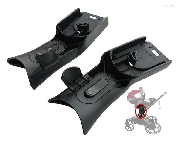 Adaptateur de pièces de poussette pour la série Cybex Priam Prams Baby Sleeping Basker Seat Converter Cart Pushchair Connector8572162