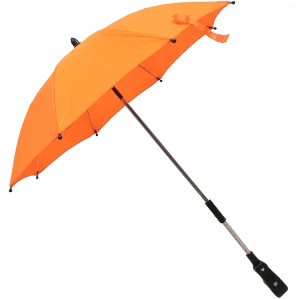 Piezas de cochecito paraguas ajustables y soportes de protección UV para la lluvia de la lluvia para el cochecito para bebés silla de ruedas