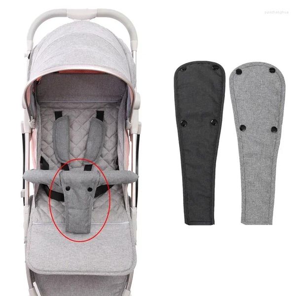 Piezas de cochecito Baby Anti-Slip Protector Buggy Arnés para la cubierta delantera delantero Accesorios de la cubierta del cinturón delantero tela de algodón de alta calidad