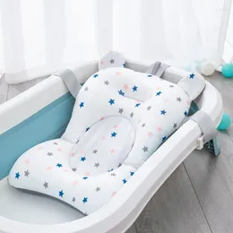 Pièces de poussette Baby Bath Seat Support Mat Infant Anti-Slip Soft Comfort Coussin Coussin pliable PAD PAD CHAISE BORK BORK