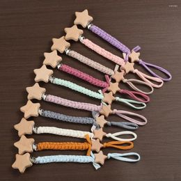 Porte-pièces Baby Beech Wood Pentagram Pacificateur Clip