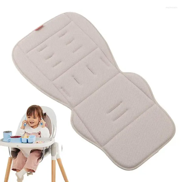 Piezas de cochecito, cojín para bebé, soporte para cabeza y cuerpo, inserto, almohada transpirable, forros para asiento, niños nacidos