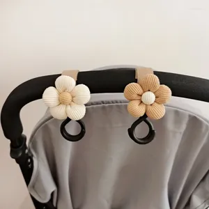 Pièces de poussette bébé crochet doux fleur enfants