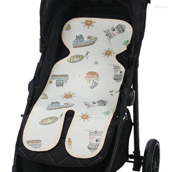 Pièces de poussette Baby Strollers Cushion Ushchair Ice refroidissement pad liner pour les tout-petits Pram Breathable