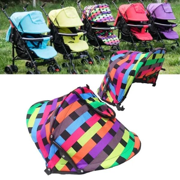 Parties de poussette bébé Sunshield Shade Protection Hood Canopy Cover Prams Accessoires Soleil Visor chariot