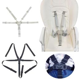 Wandelwagenonderdelen Baby Universal 5 Point Harness High stoel Veilige riem veiligheidsgordels voor kinderwagen Buggy Kinderen Kid Pushair Child Dining