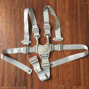 Wandelwagenonderdelen Baby Universal 5 Point Harness High stoel Veilige riem veiligheidsgordels voor kinderwagen Buggy Kinderen Kid Pushair Dining