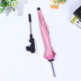 Pièces de poussette Pruisible Baby Charing Sun Umbrella Supplies multifonctionnelles pour l'extérieur extérieur (rose)