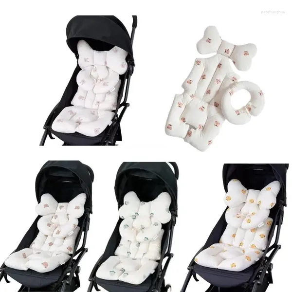Pièces de poussette, ensemble de coussins de soutien confortables pour bébé, parfait pour un usage quotidien en voyage