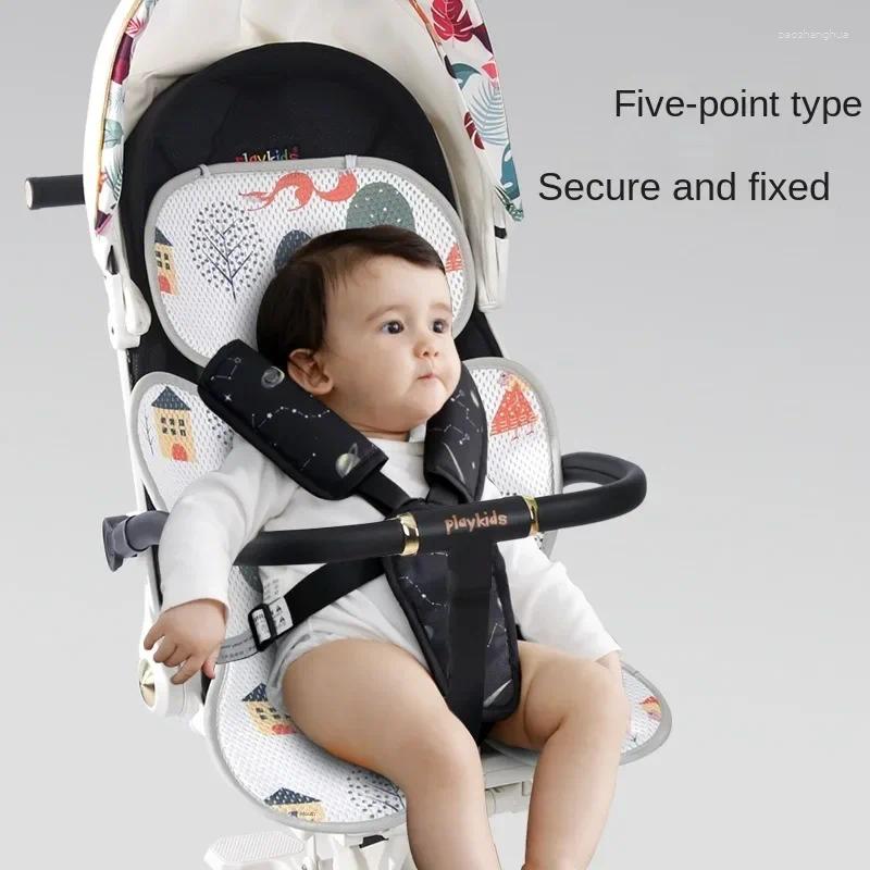 Peças de carrinho Chopse Baby Seat Cool Summer Summer Universal Children's Four Seasons 3D Breathable